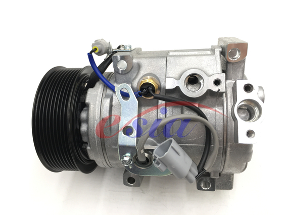 Air Conditioner Compressor for TOYOTA PRADO, SUPERKING DIESEL, LEXUS LX570 V8, LAND CRUISER V8 5.7L, SEQUQIA 2008-2017 10SR19C 9PK 125MM from China manufacturer - esia